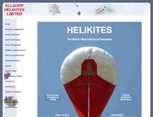 Tablet Screenshot of helikites.com